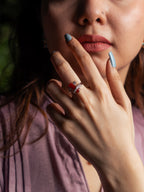 The Bridge Aqeeq Ring