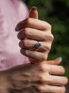 Minimal Traditional Aqeeq & Firoza Ring for Women (Best Seller)