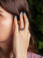 Minimal Traditional Aqeeq & Firoza Ring for Women (Best Seller)